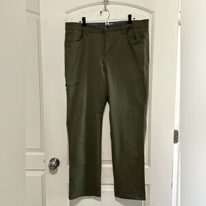 Original Weatherproof Vintage Olive Green Pants Size 38x30